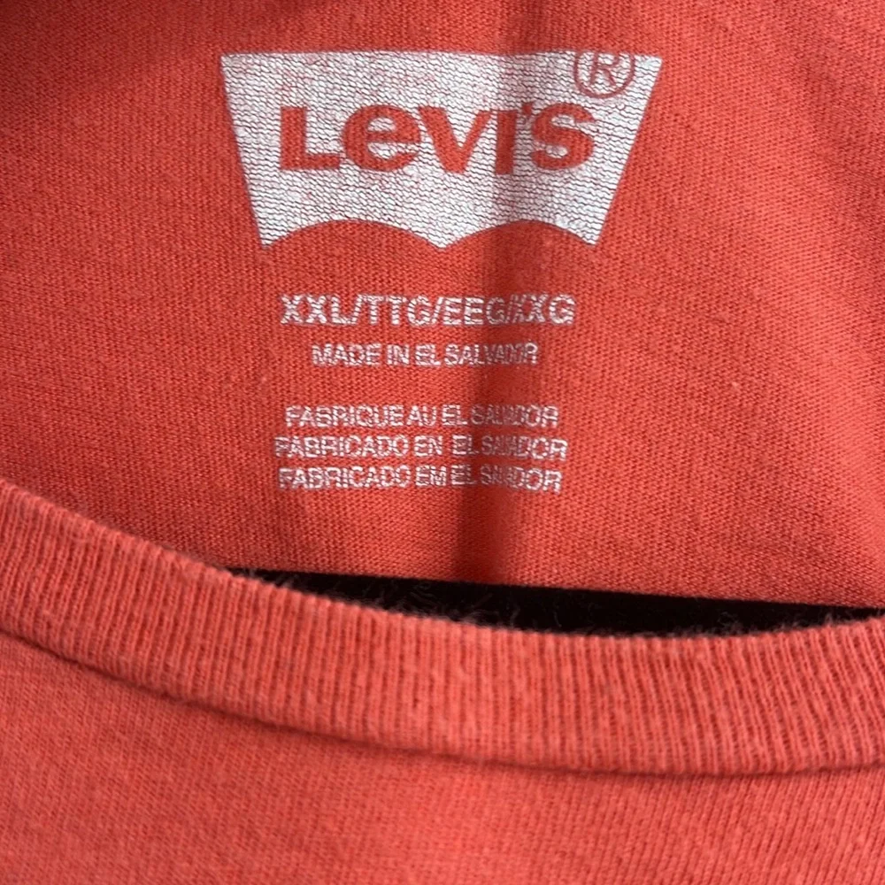 Levi’s Men’s Coral Short Sleeve Pin Up T Shirt